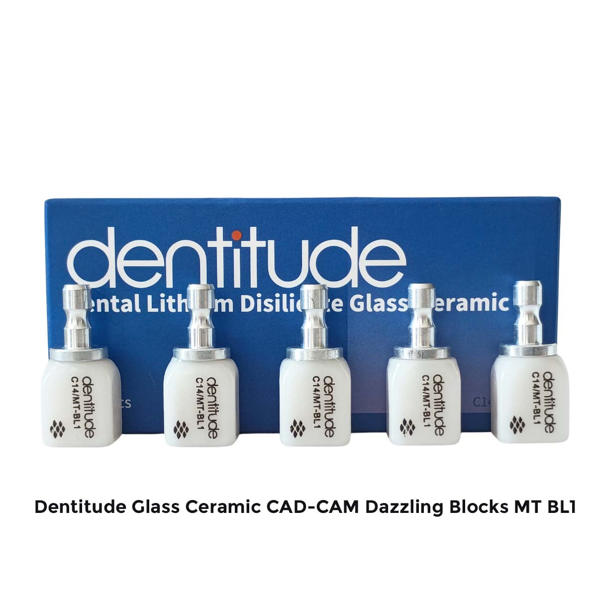 Dentitude Glass Ceramic CAD-CAM Dazzling Blocks (Pack of 5)