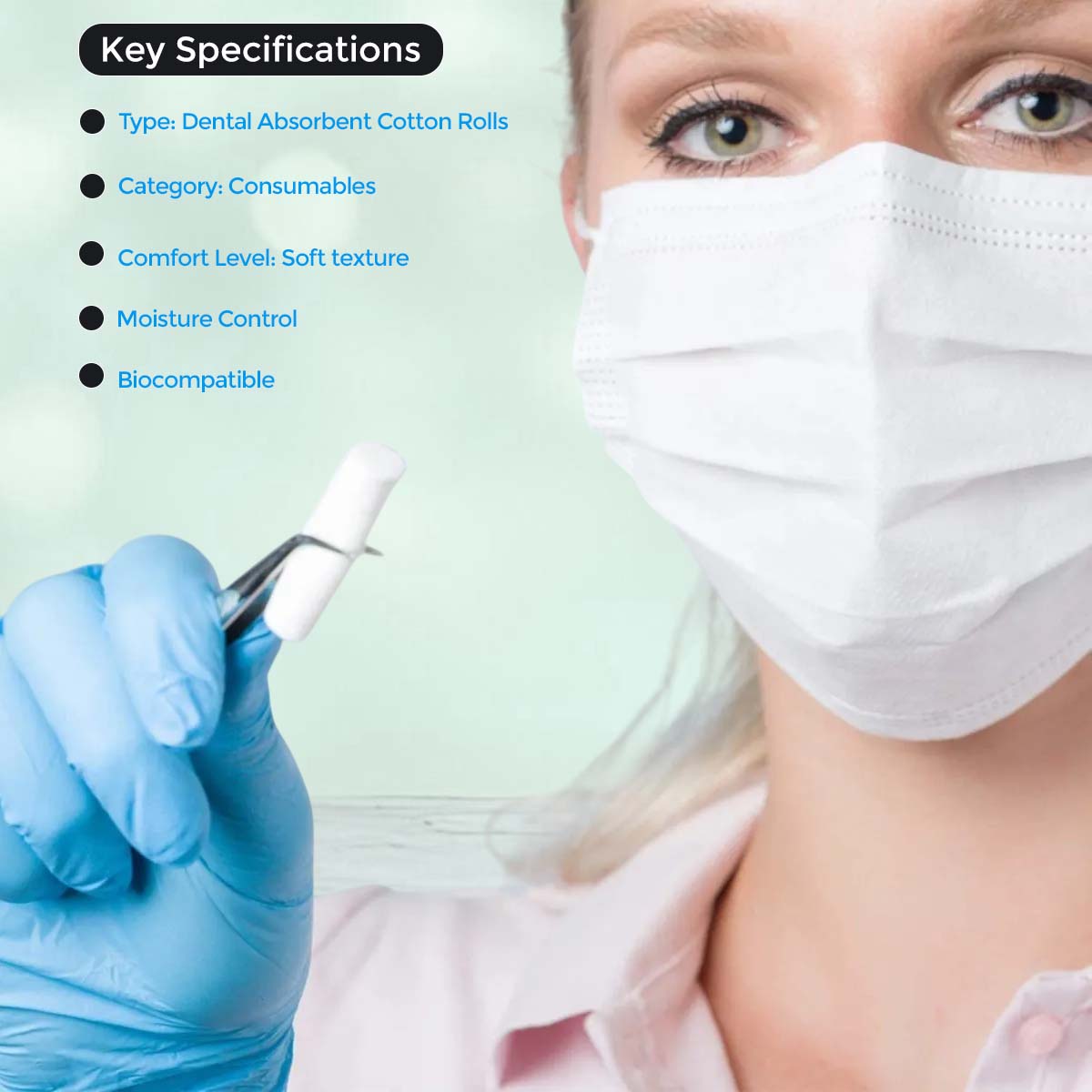 ET Dental Cotton Rolls (Pack of 1000pcs)