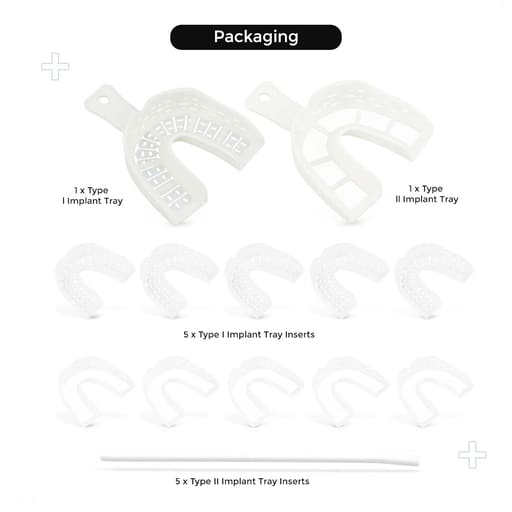 Cotisen Implant Impression Trays Set