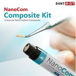 DentGist NanoCom Restorative Composite Refills 4g - 10