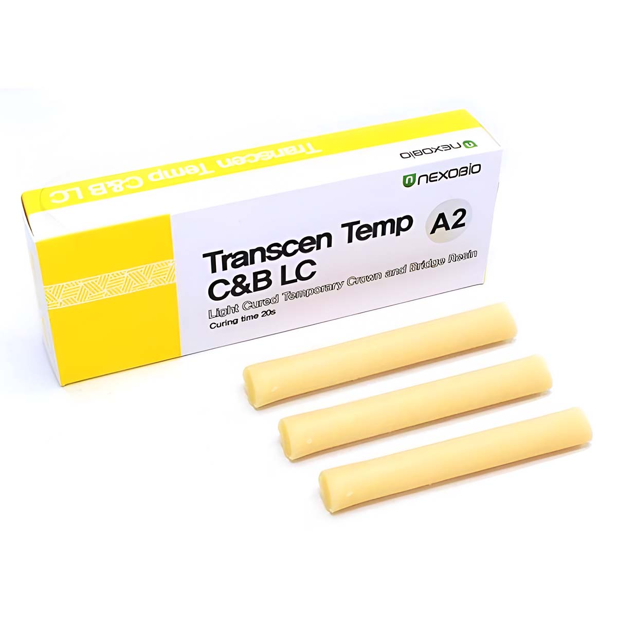 Nexobio Transcen Temp C&B LC Light Cured Temporary Crown and Bridge Resin