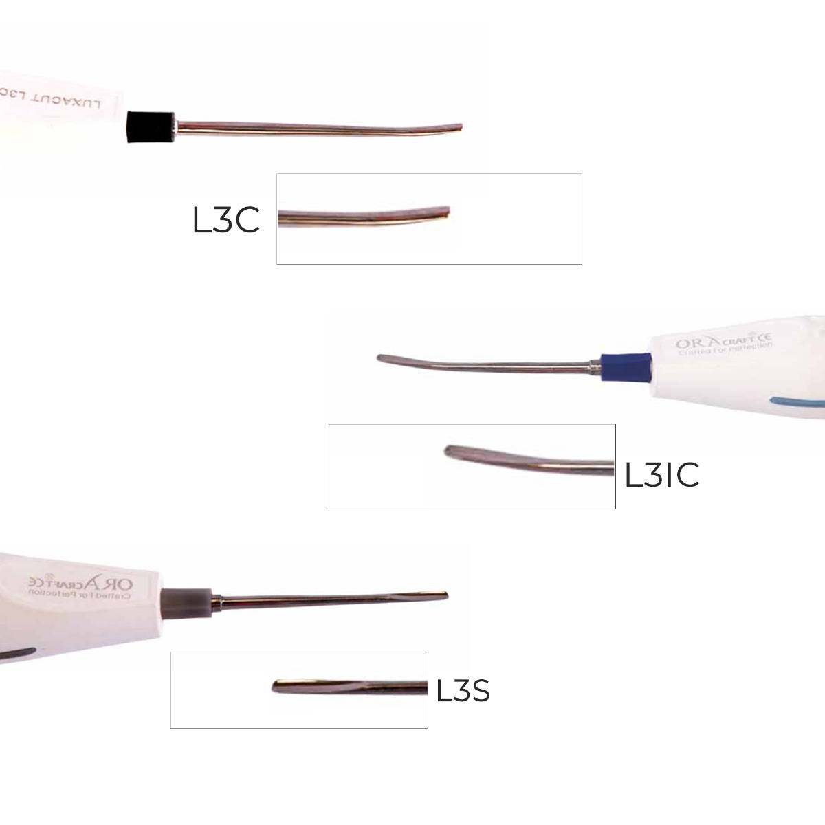 Oracraft Luxacut Luxators Set Of 9 With Pouch - LSP9