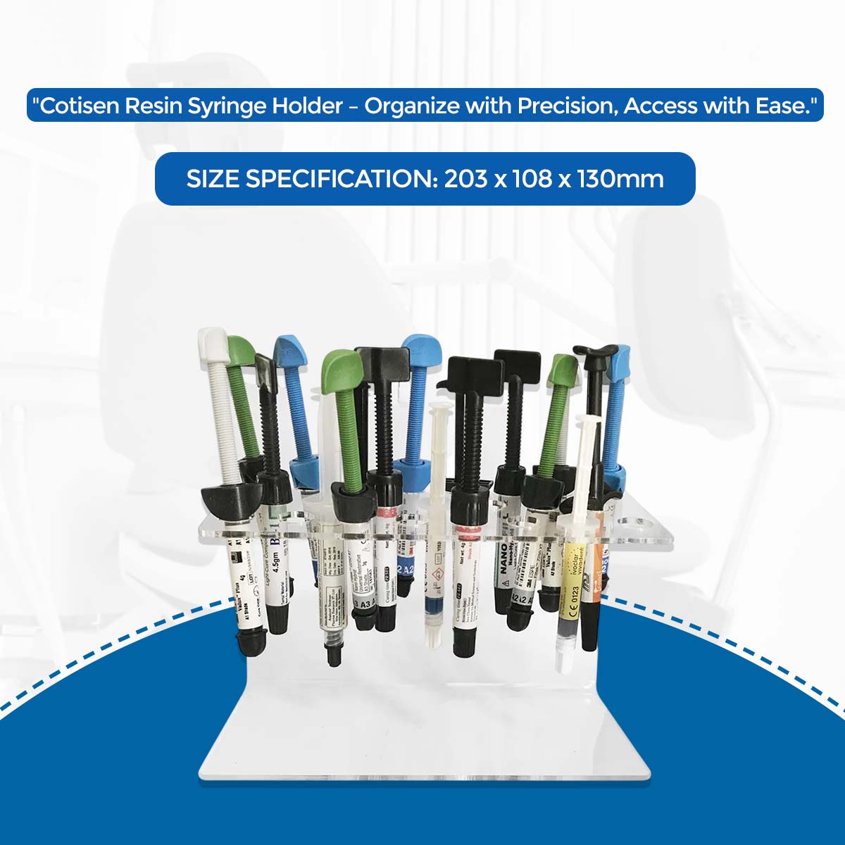 Cotisen Composite Syringe Holder Premium
