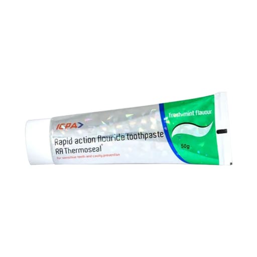 ICPA RA Thermoseal Rapid Action Fluoride Toothpaste
