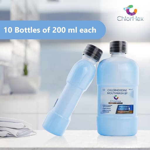 ChlorHex Mouthwash (Pack Of 10)