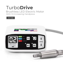 Waldent TurboDrive Brushless LED Electric Motor With 1:5 Increasing Handpiece (W-146)            - 10
