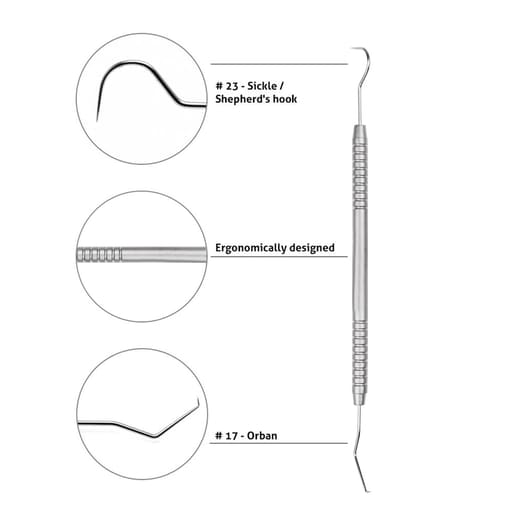 GDC Pmt Set Of 3 Instruments Kit Double Ended #3 (PMTS4)