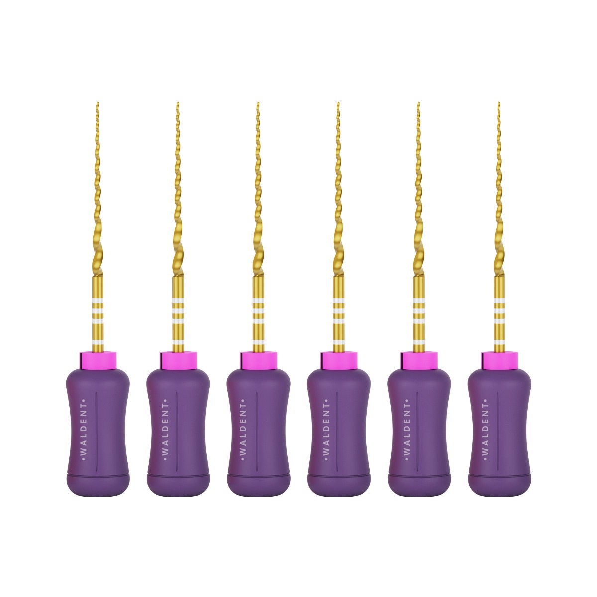 Waldent Pro-Taper Gold Hand Files 25mm Assorted SX-F3