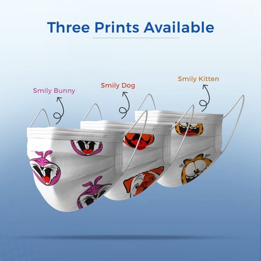 Waldent 3 Ply Printed Mask (Pack of 50)