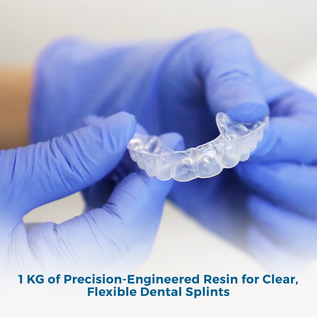 Arma Dental 3D Printing Resin - Splint Soft (1 KG) - Transparent