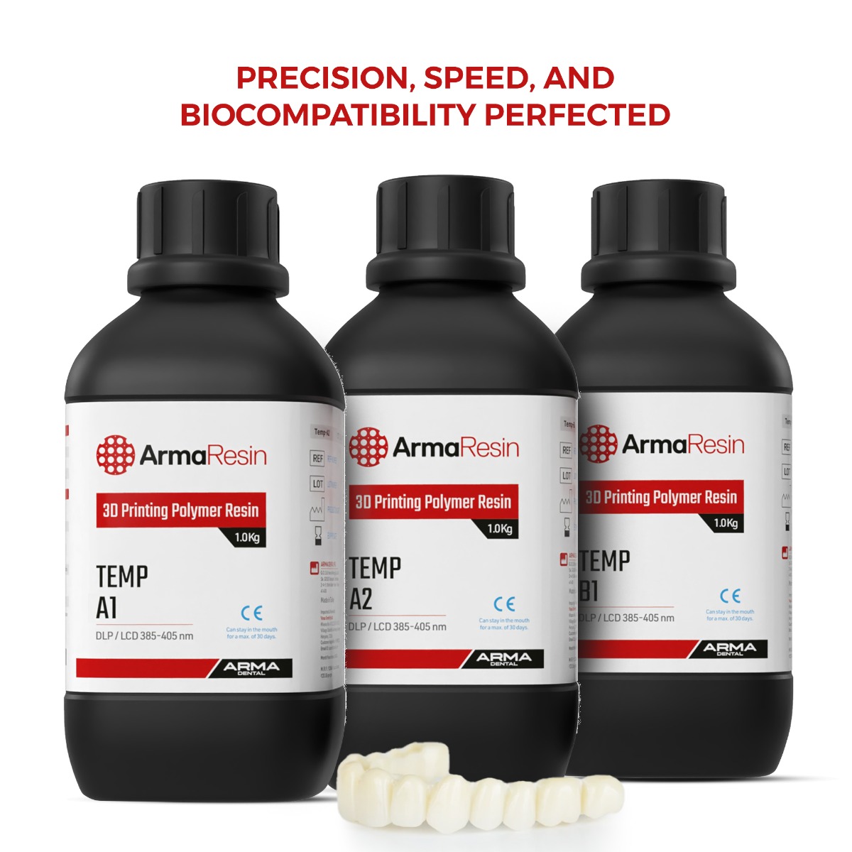 Arma Dental 3D Printing Resin - Temp (1 KG)  