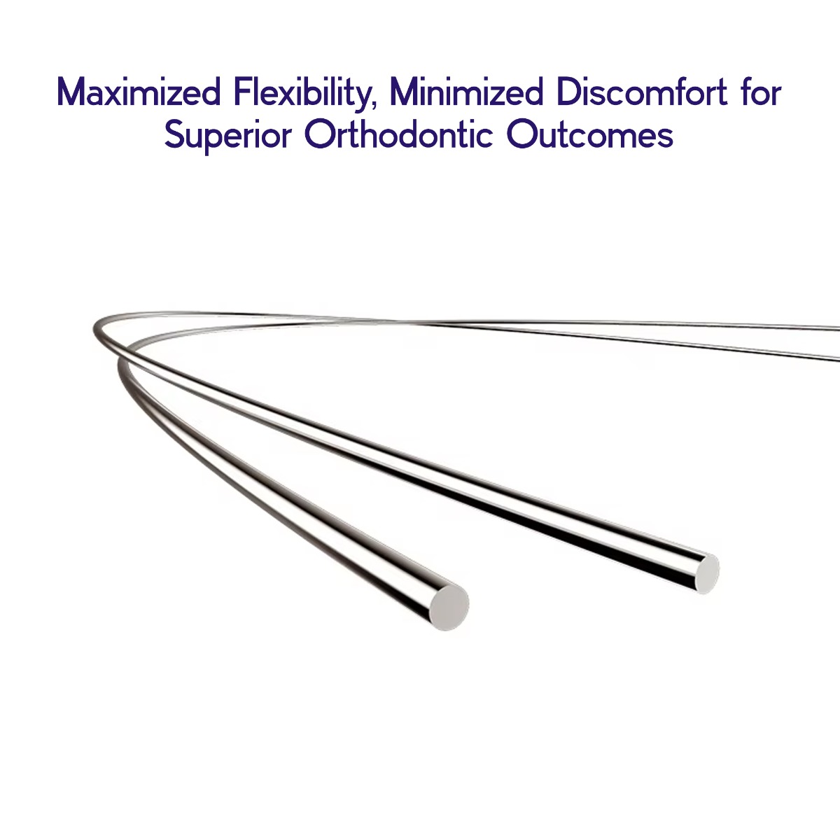 OrthoMetric Flexy NiTi Reverse Curve Intraoral Archwires - Round (10/Pk)