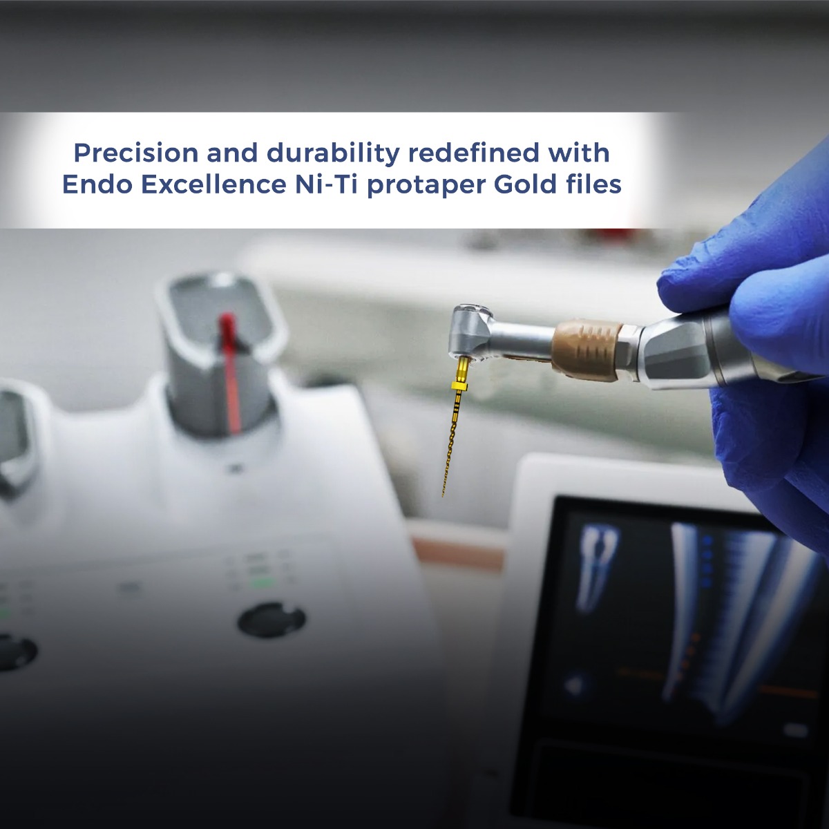 Endo Excellence Nano Gold Rotary Files -21mm (Pack of 6)