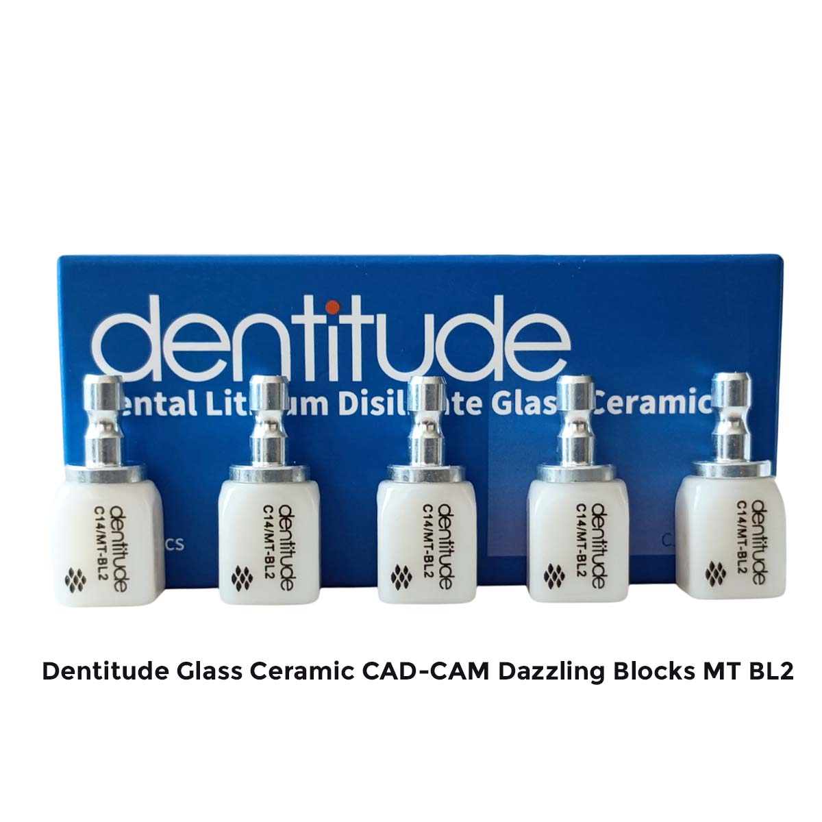 Dentitude Glass Ceramic CAD-CAM Dazzling Blocks (Pack of 5)
