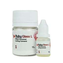 Rubydent RubyGlass L Glass Ionomer Luting Cement - 2