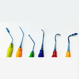 Julldent Direct Sinus Lift Instruments SS Metal Set of 6  - 5