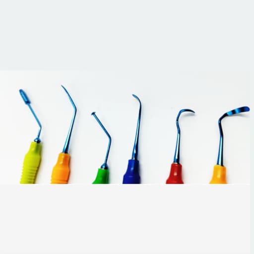 Julldent Direct Sinus Lift Instruments SS Metal Set of 6 