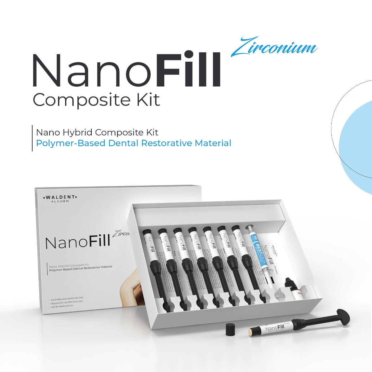 Waldent NanoFill Zirconium Composite Kit 
