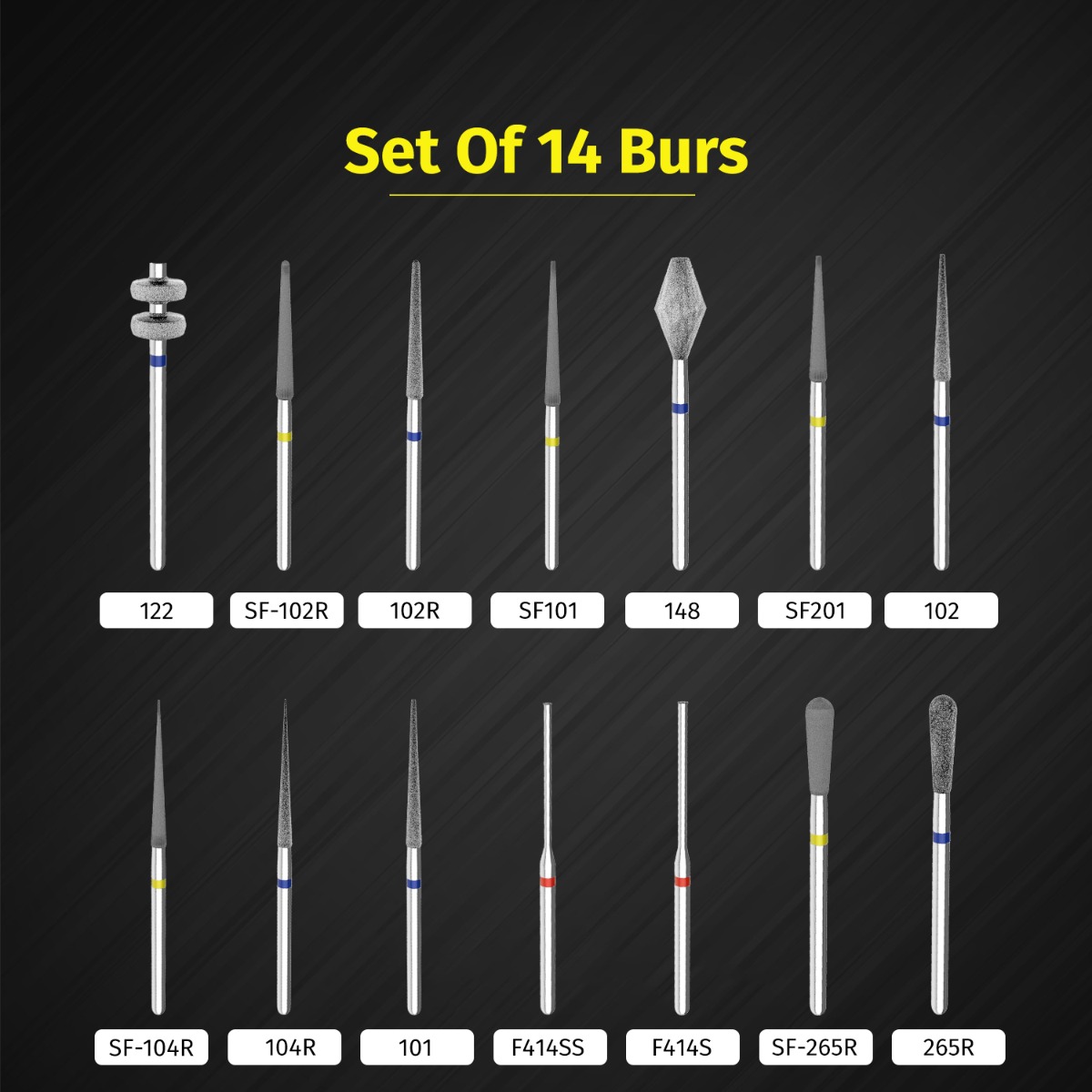 SuperEndo Crown Preparation Bur Kit