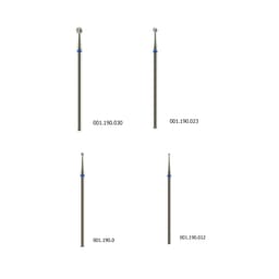 Labodent Tungsten Carbide Cross Cut Straight Handpiece Burs - Standard - 4