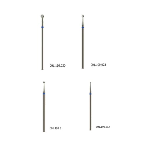 Labodent Tungsten Carbide Cross Cut Straight Handpiece Burs - Standard