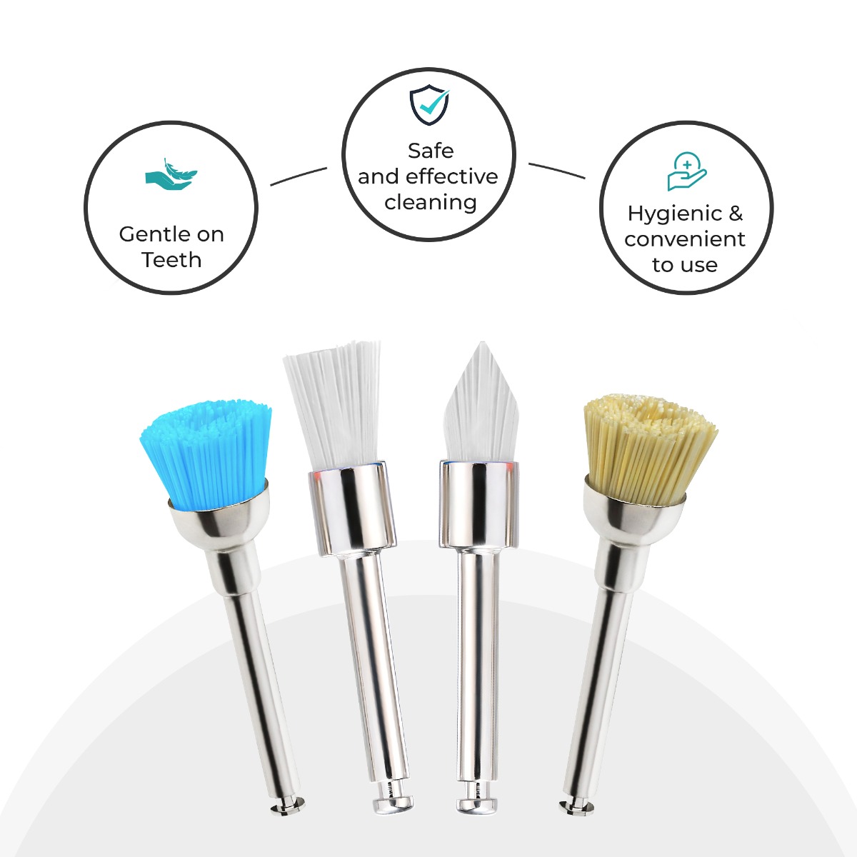 Cotisen Prophy Polishing Brushes (Pack Of 100)