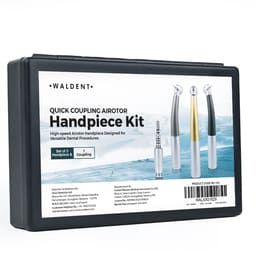 Waldent Quick Coupling Airotor Handpiece Set of 3 (1 Quick Coupling FREE)  - 10