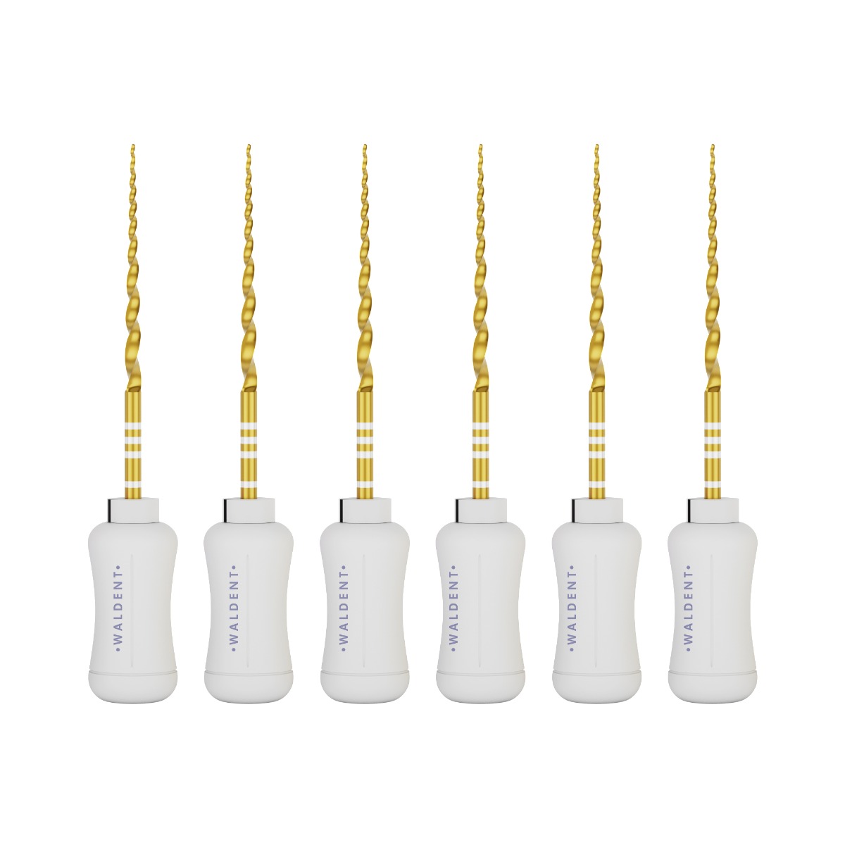 Waldent Pro-Taper Gold Hand Files 25mm Assorted SX-F3