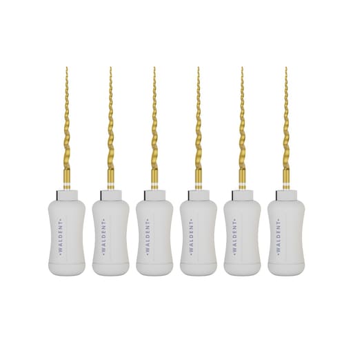 Waldent Progressive Taper Gold Hand files