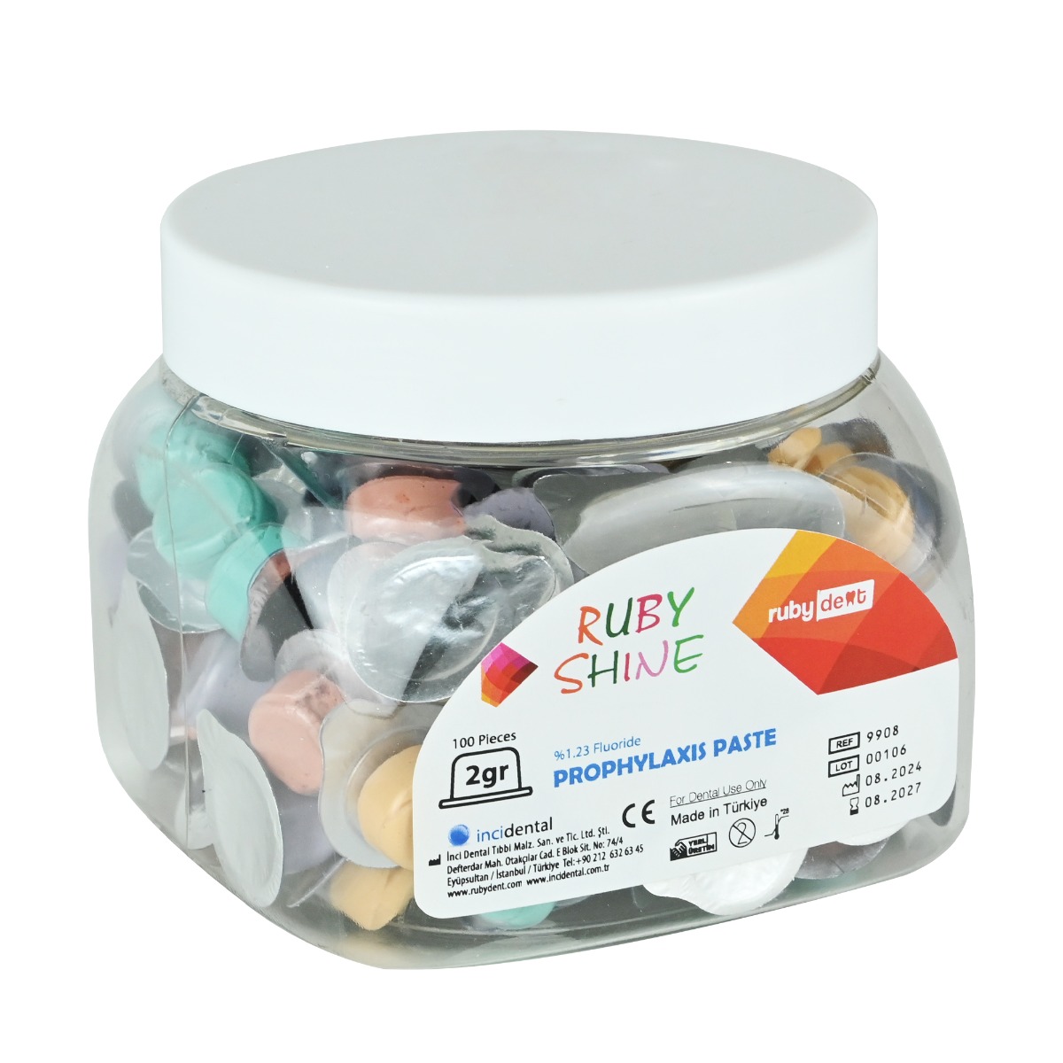 Rubydent RubyShine Prophylaxis Paste