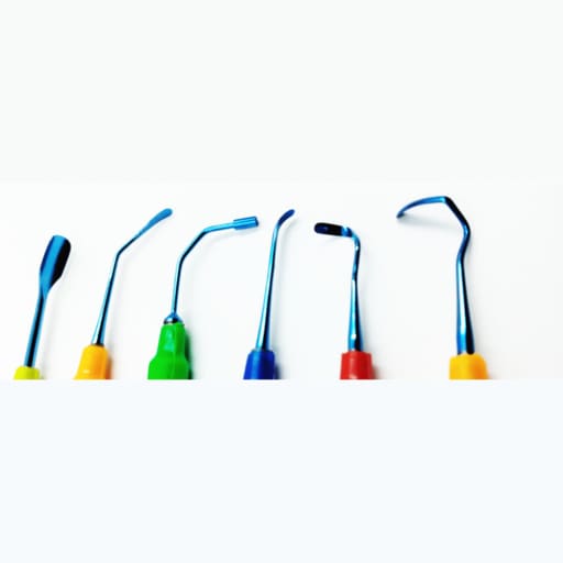 Julldent Direct Sinus Lift Instruments SS Metal Set of 6 