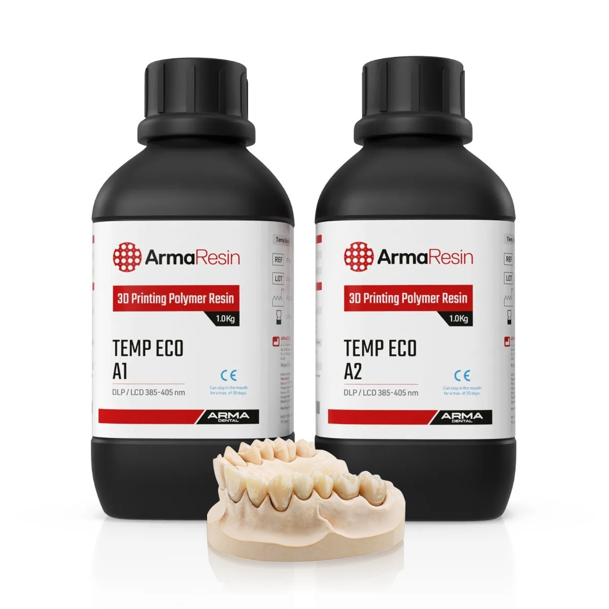 Arma Dental 3D Printing Resin - Temp Eco (1 KG)