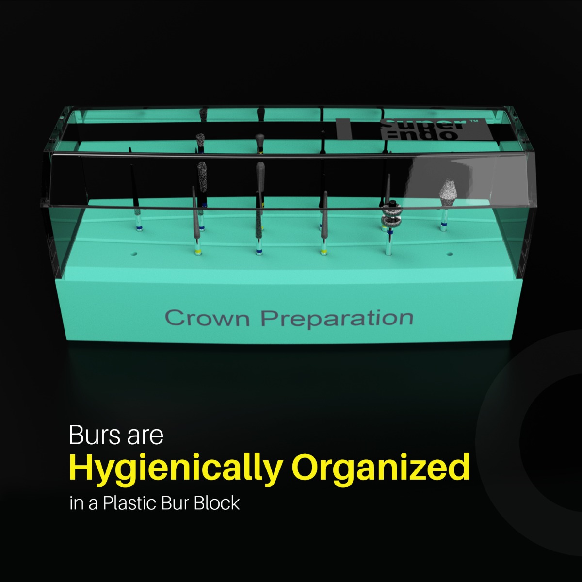 SuperEndo Crown Preparation Bur Kit