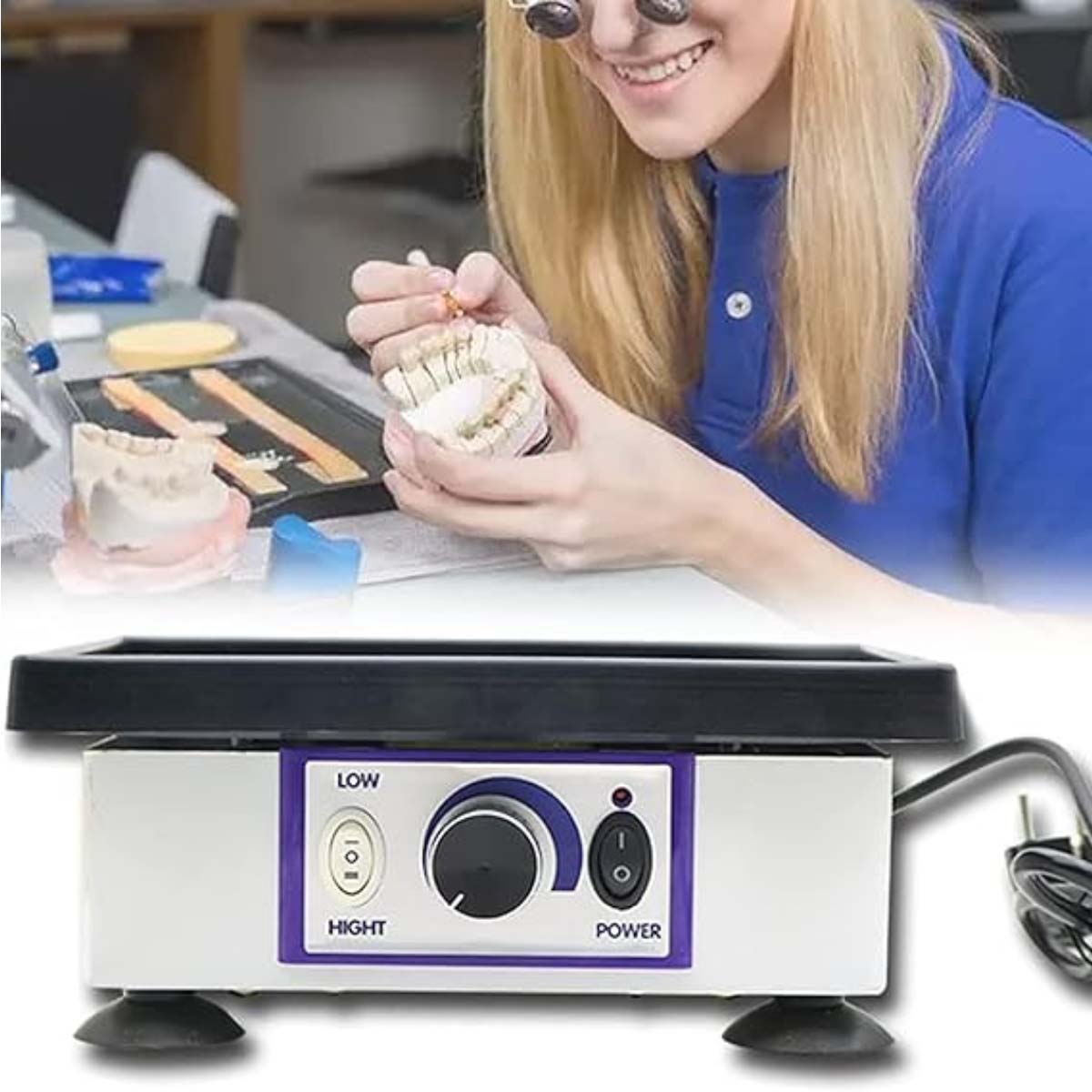 Jinguang Dental Vibrator Rectangular - Large