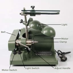 Jinguang Dental High Speed Polishing Grinder Cutting Machine with Saeyang Spindle - 5