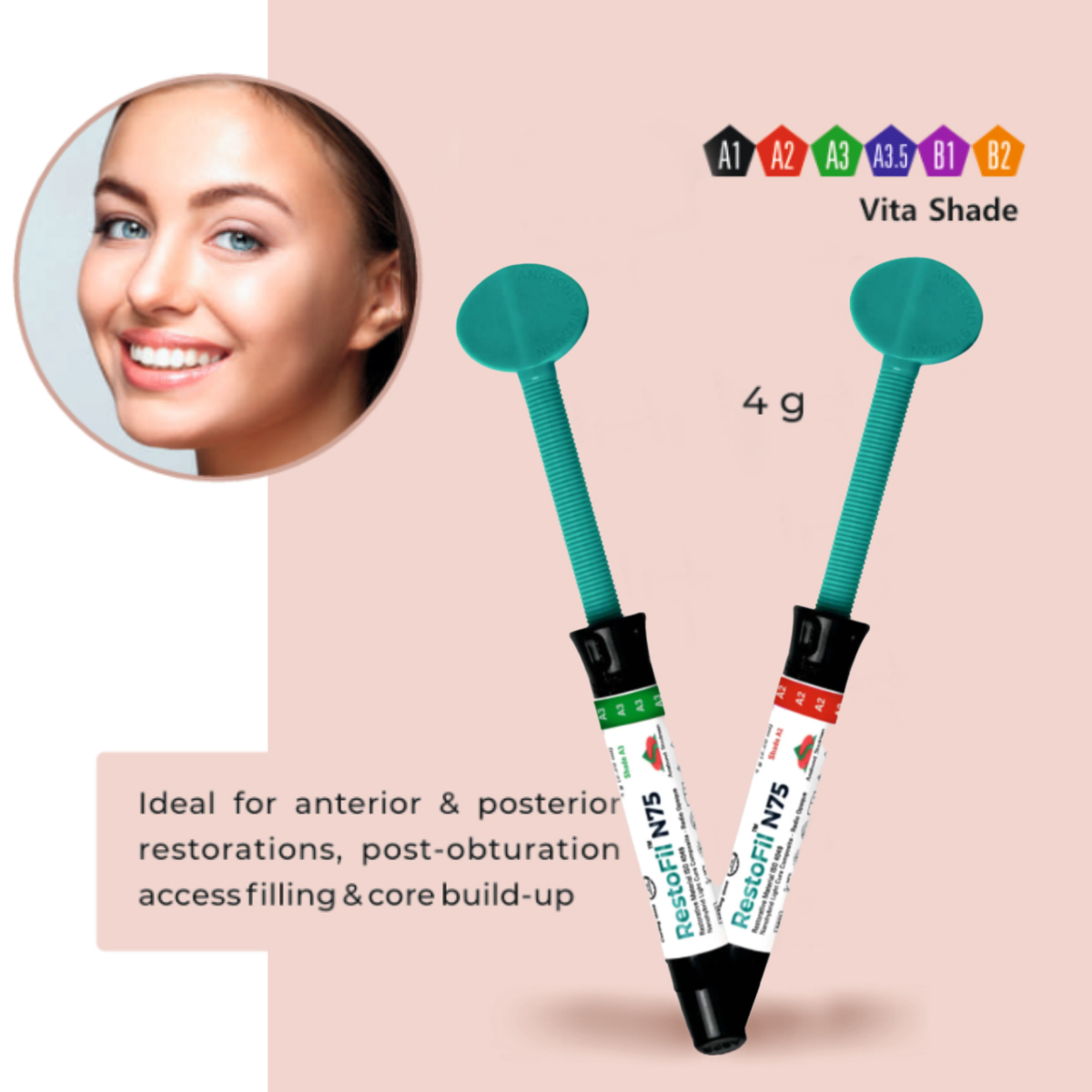 Anabond Restofil N75 Composite Syringe Refills 