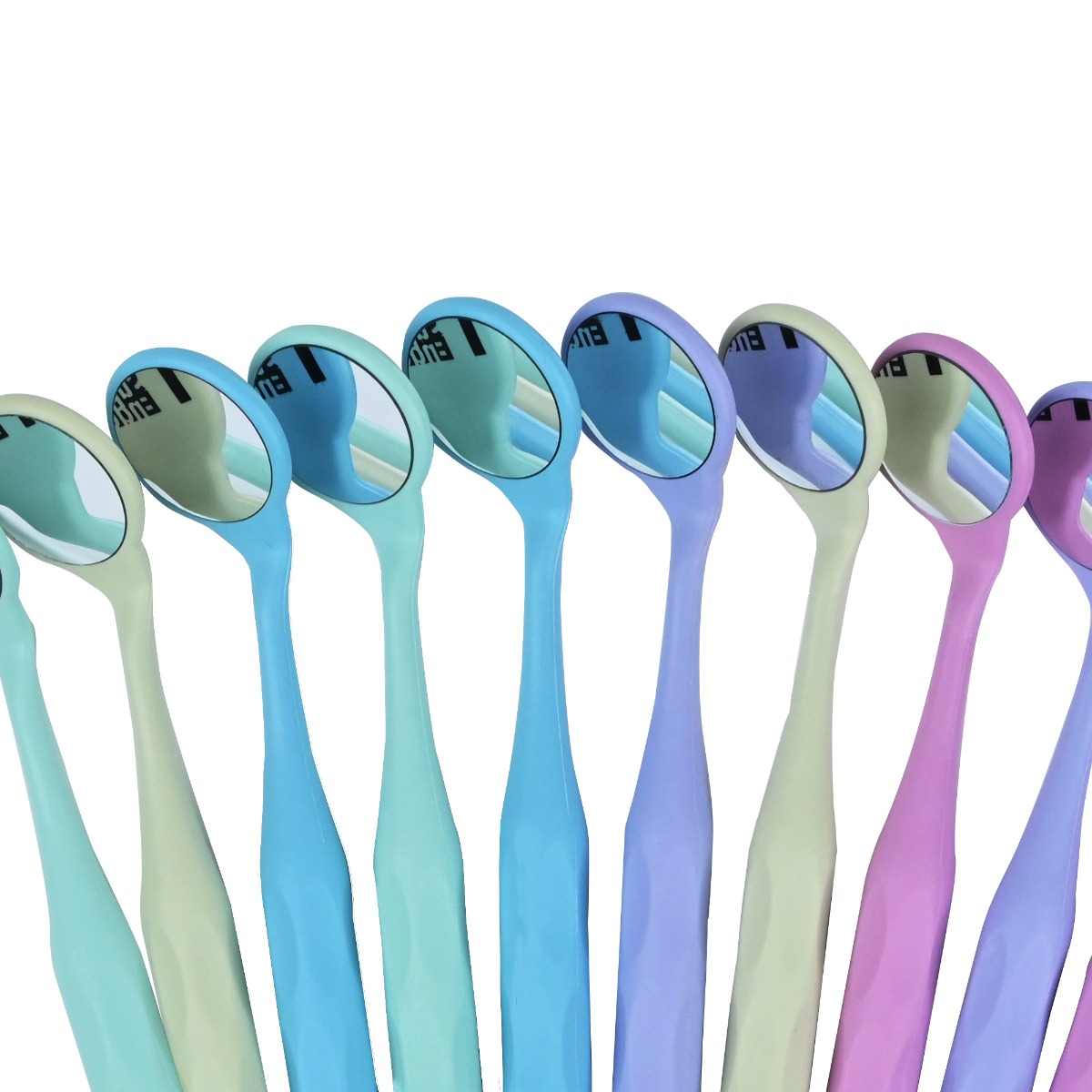 SuperEndo MaxVision Rhodium-Coated Anti-Fog Mouth Mirror (Pack of 10)