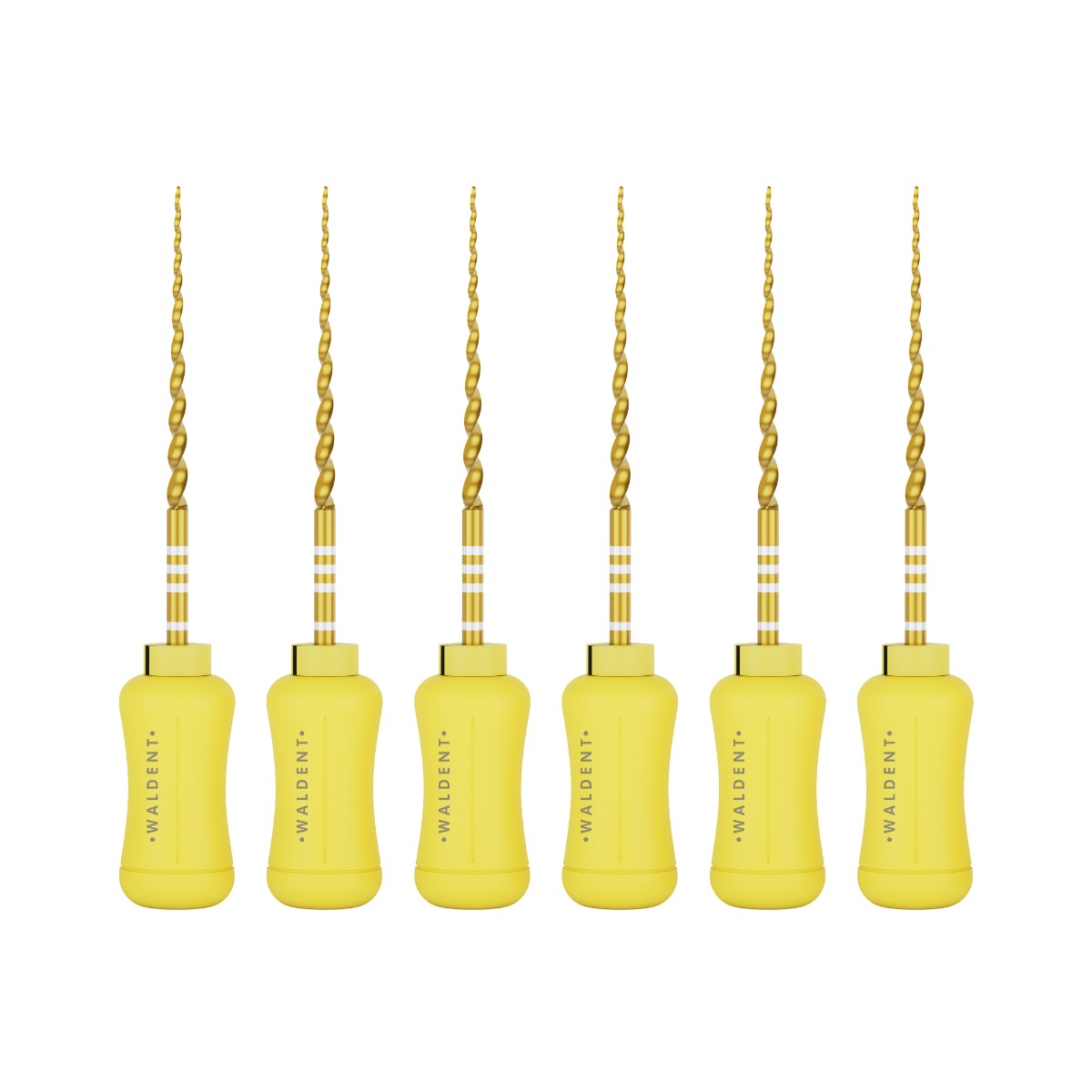 Waldent Pro-Taper Gold Hand Files 25mm Assorted SX-F3