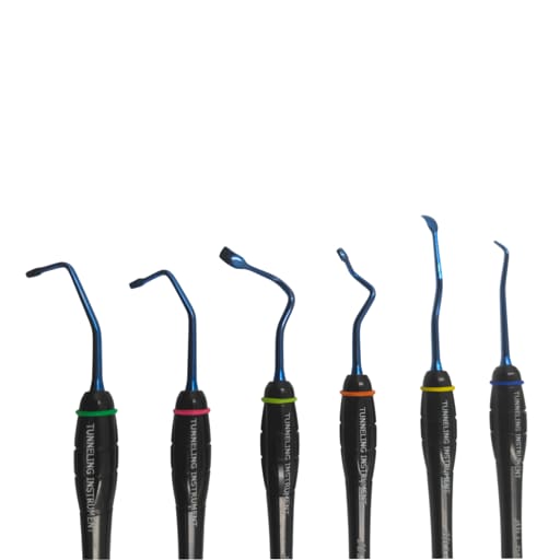 Julldent Vista Tunneling Kit Set of 6 