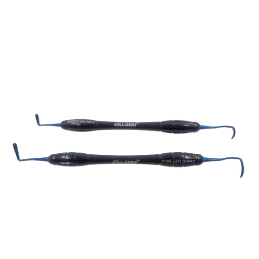 Julldent Direct Sinus Lift Instruments SS Metal Set of 6 
