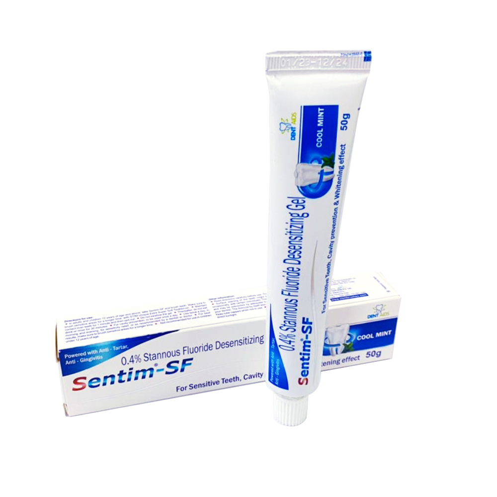 Dentaids Sentim SF Toothpaste 50gm (Pack Of 12)