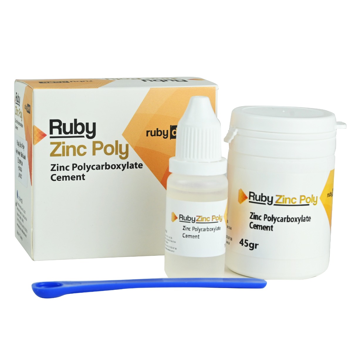 Rubydent Ruby Zinc Poly Zinc Polycarboxylate Cement