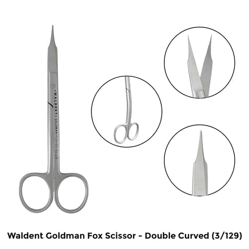 Waldent Goldman Fox Scissors