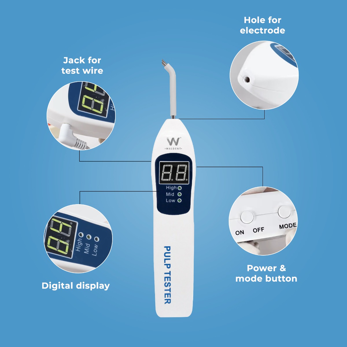 Waldent Electric Pulp Tester