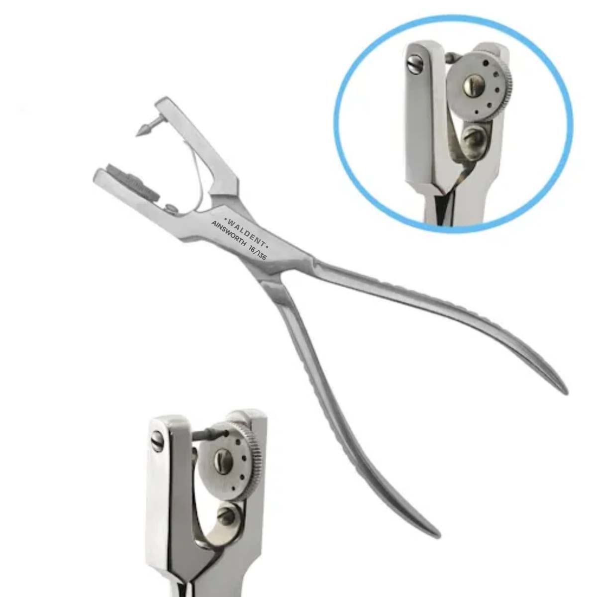 Waldent Rubber Dam Punch Forceps (16/136)