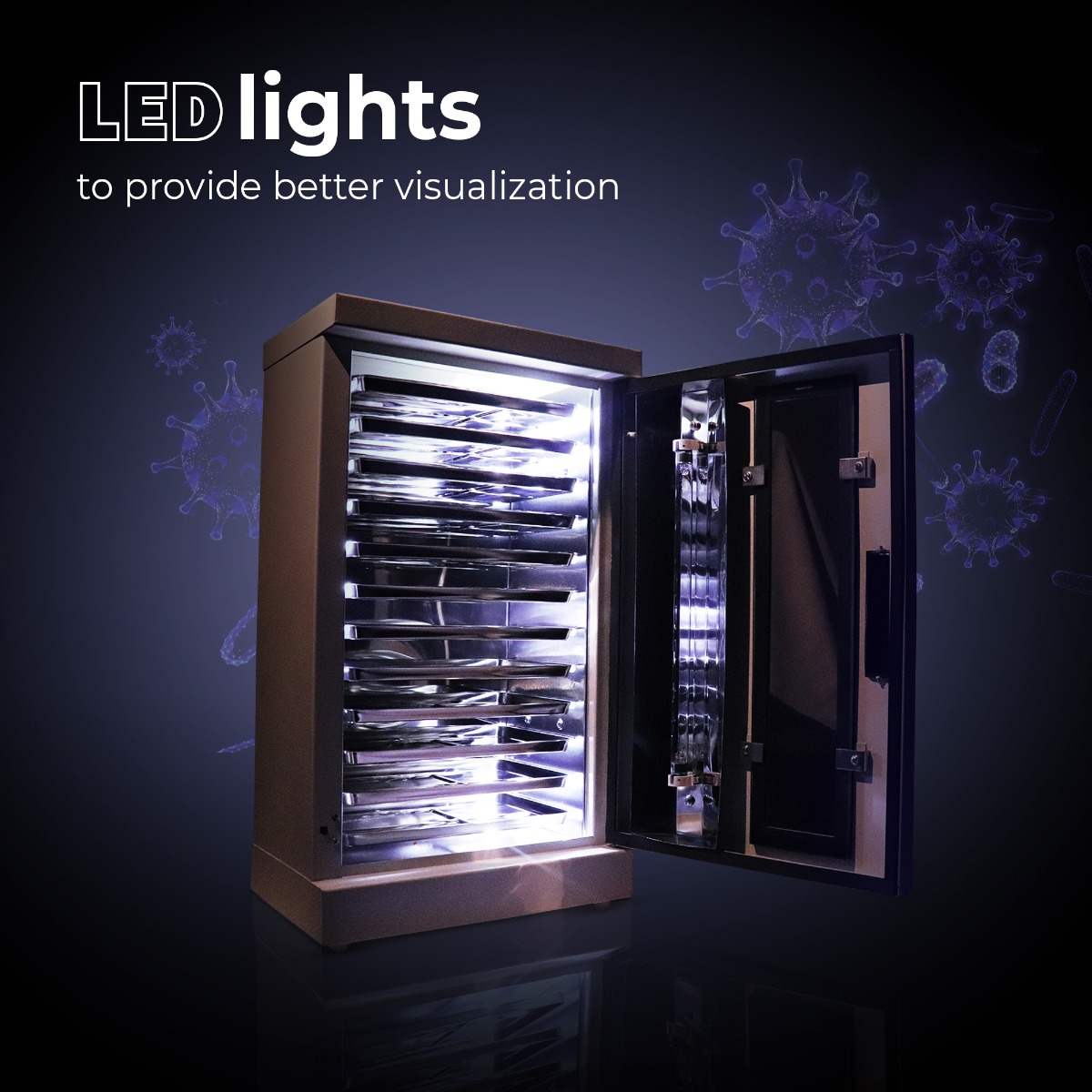 Dentis UV Chamber Insta-UV (12 Stainless Steel Trays)