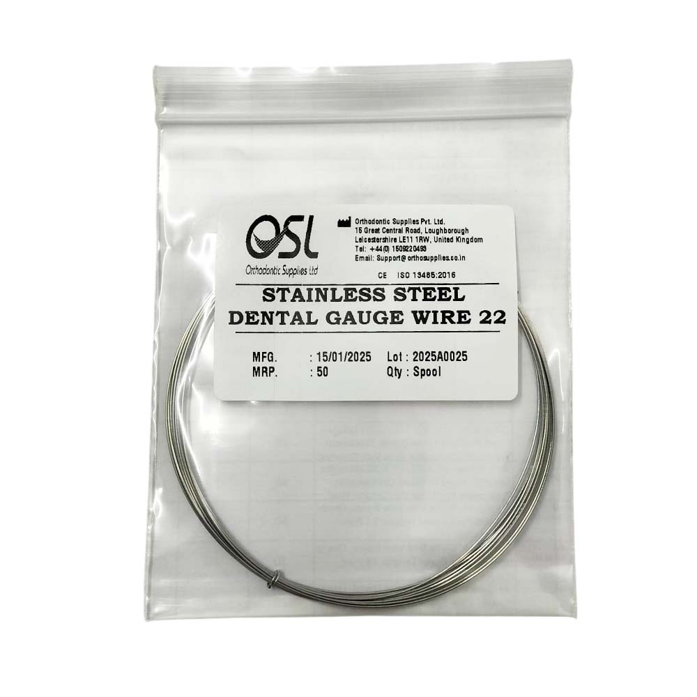 OSL Stainless Steel Orthodontic Wire Spools - 14gm