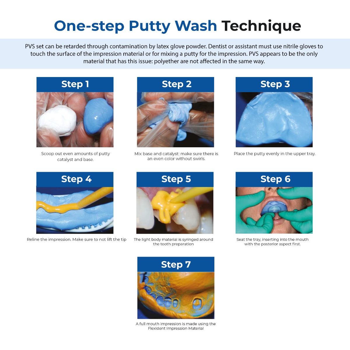 Waldent Flexident A-Silicone Soft Putty kit       