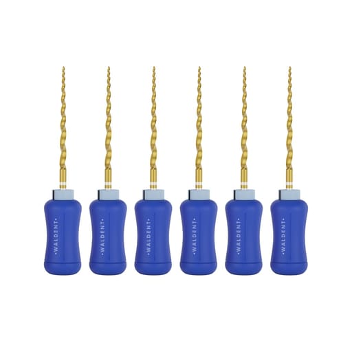 Waldent Progressive Taper Gold Hand files