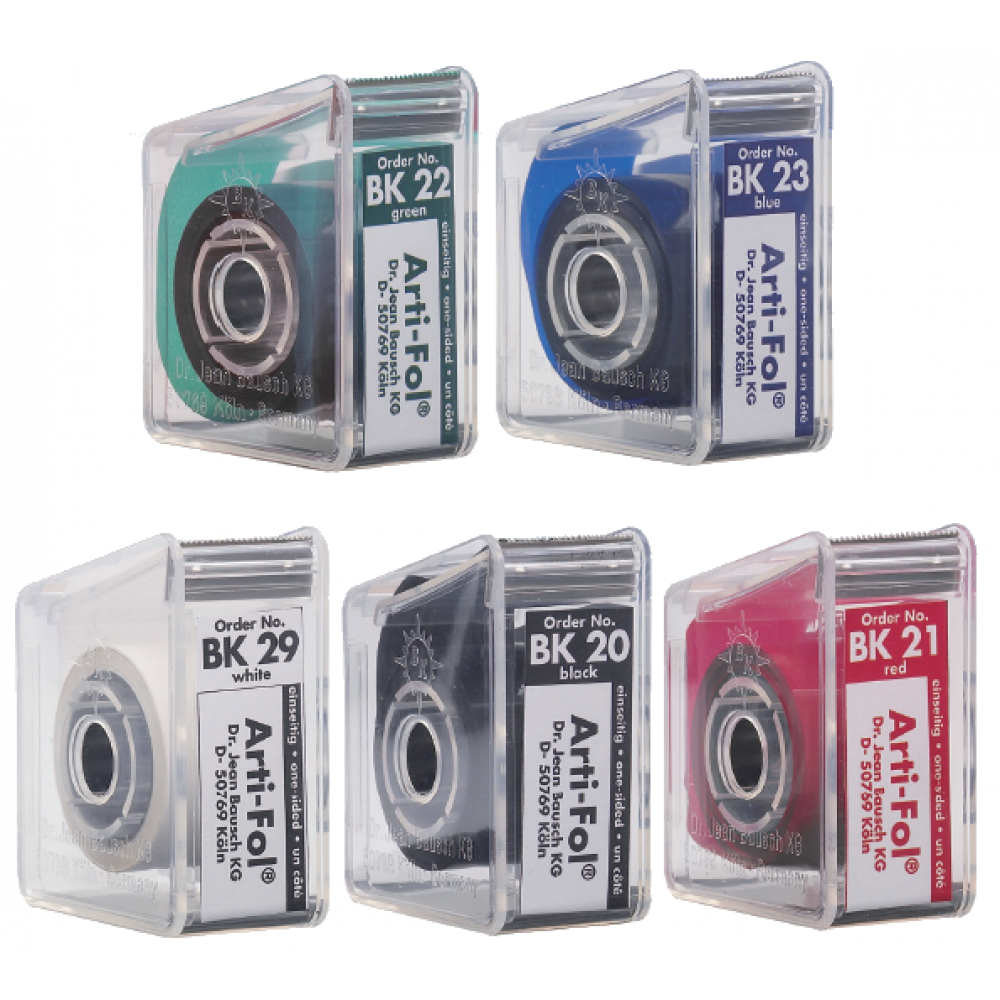 Bausch Arti-Fol Dental Articulating Flim Ultra Thin - 8µ Microns Width 22 mm - 22 Mts.